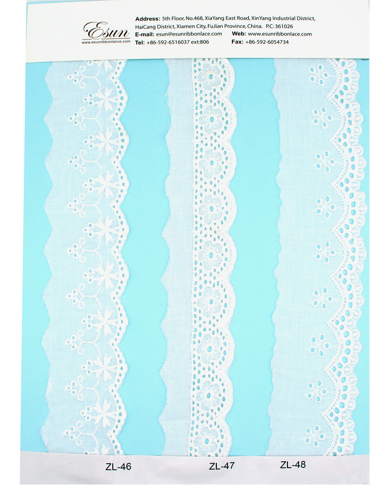 Cotton Eyelet Lace 46-54